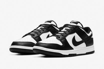 Sneaker da tennis bassa bicolore nera/bianca