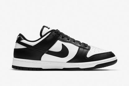 Sneaker da tennis bassa bicolore nera/bianca
