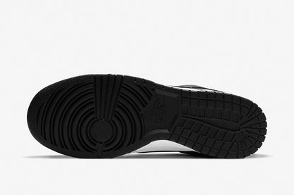 Sneaker da tennis bassa bicolore nera/bianca