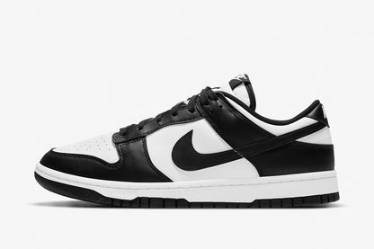 Sneaker da tennis bassa bicolore nera/bianca